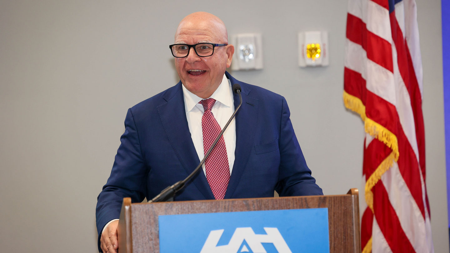 Lt. Gen. H.R. McMaster, American soldier and career officer, served as National Security Advisor during the first administration of President Donald J. Trump.