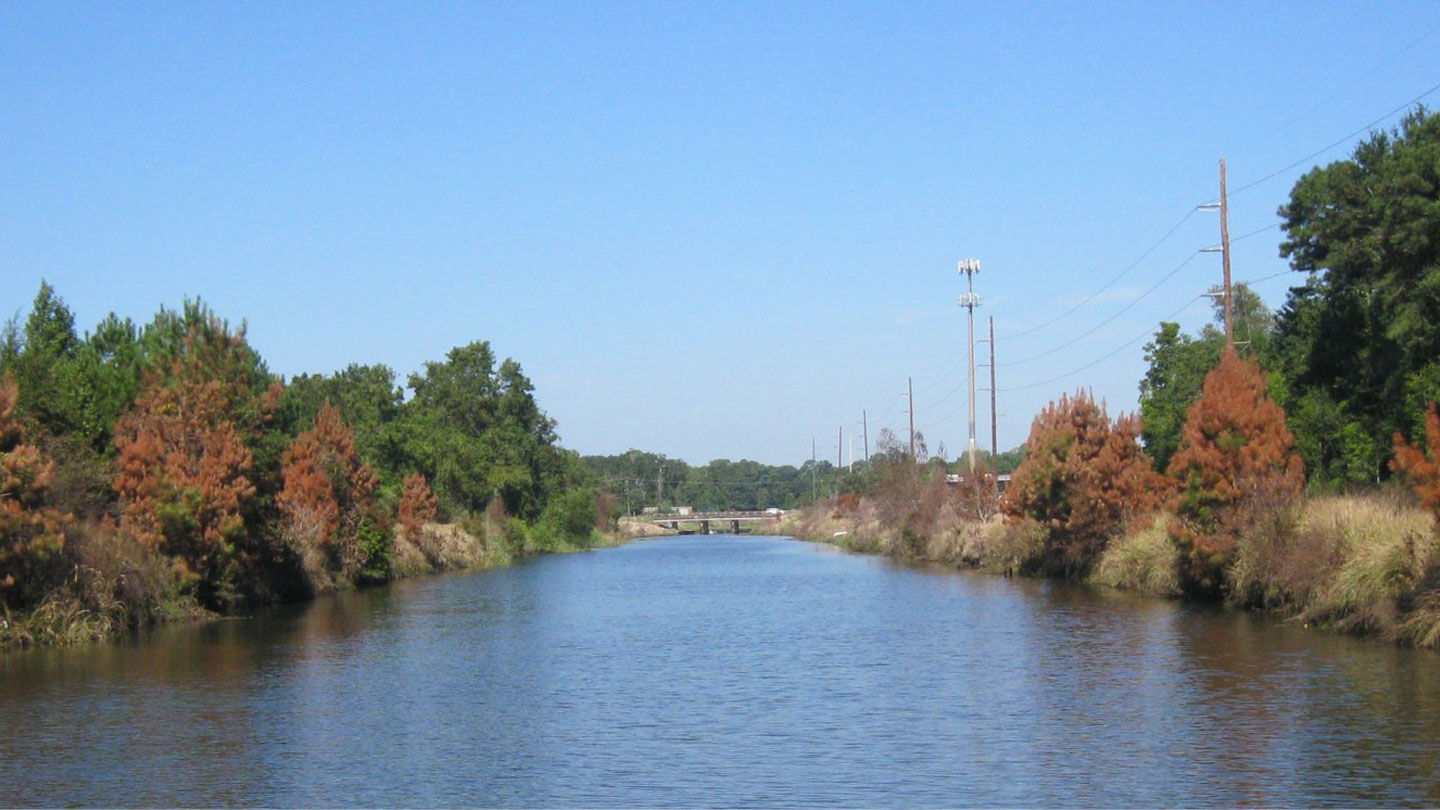 Dog River Watershed in Mobile, Ala. The region encompasses a 95-square-mile area that drains into Mobile Bay and the Gulf coast.