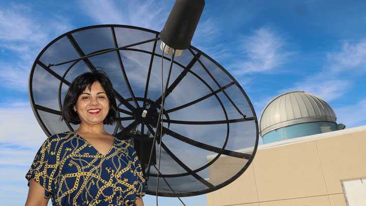 Pei-Ling Chan Endowed Chair, Dr. Sukanya Chakrabarti, Professor in Physics and Astronomy.