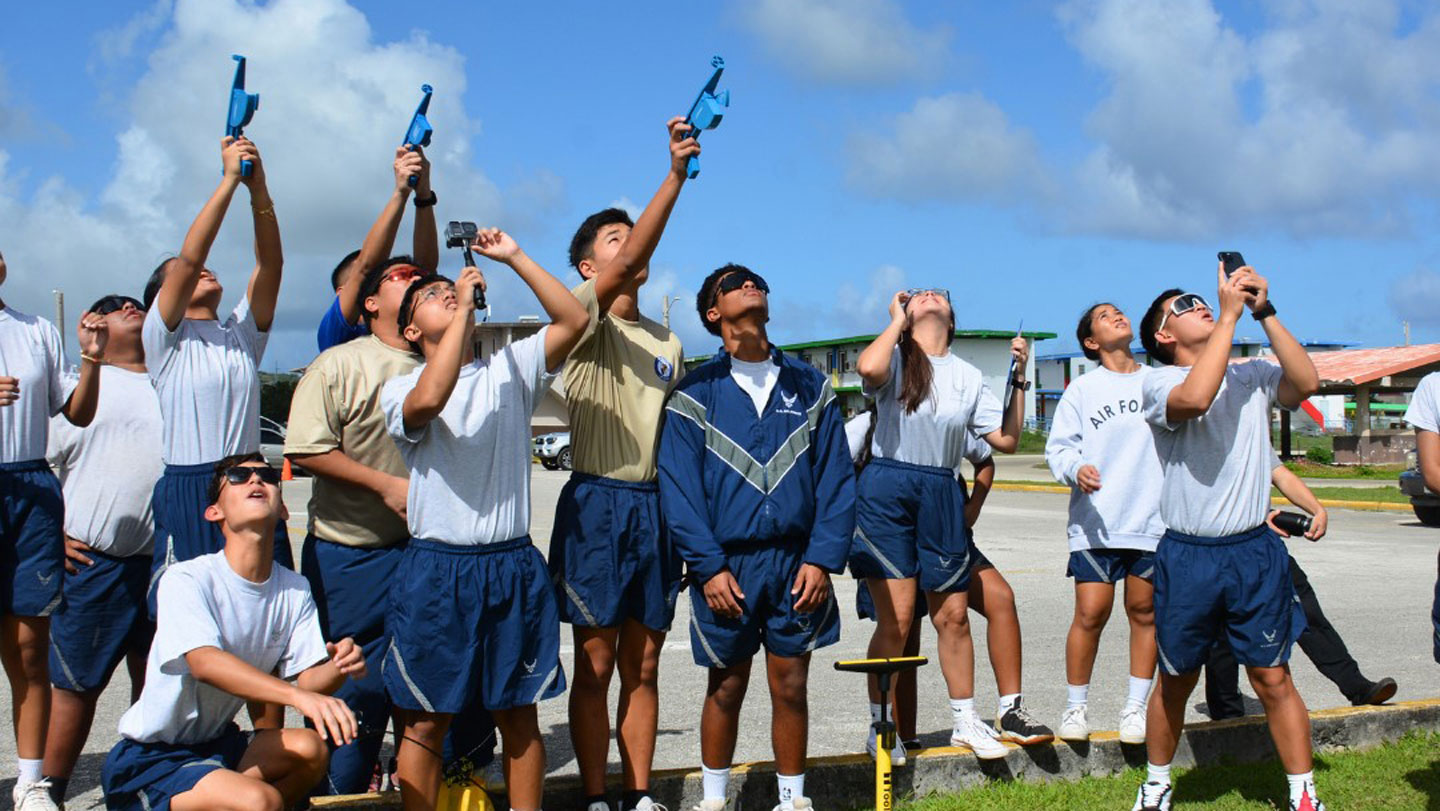 “Operation STEM - Guam 2024,” bringing hands-on science and technology demonstrations to over 2,500 K-12 students.
