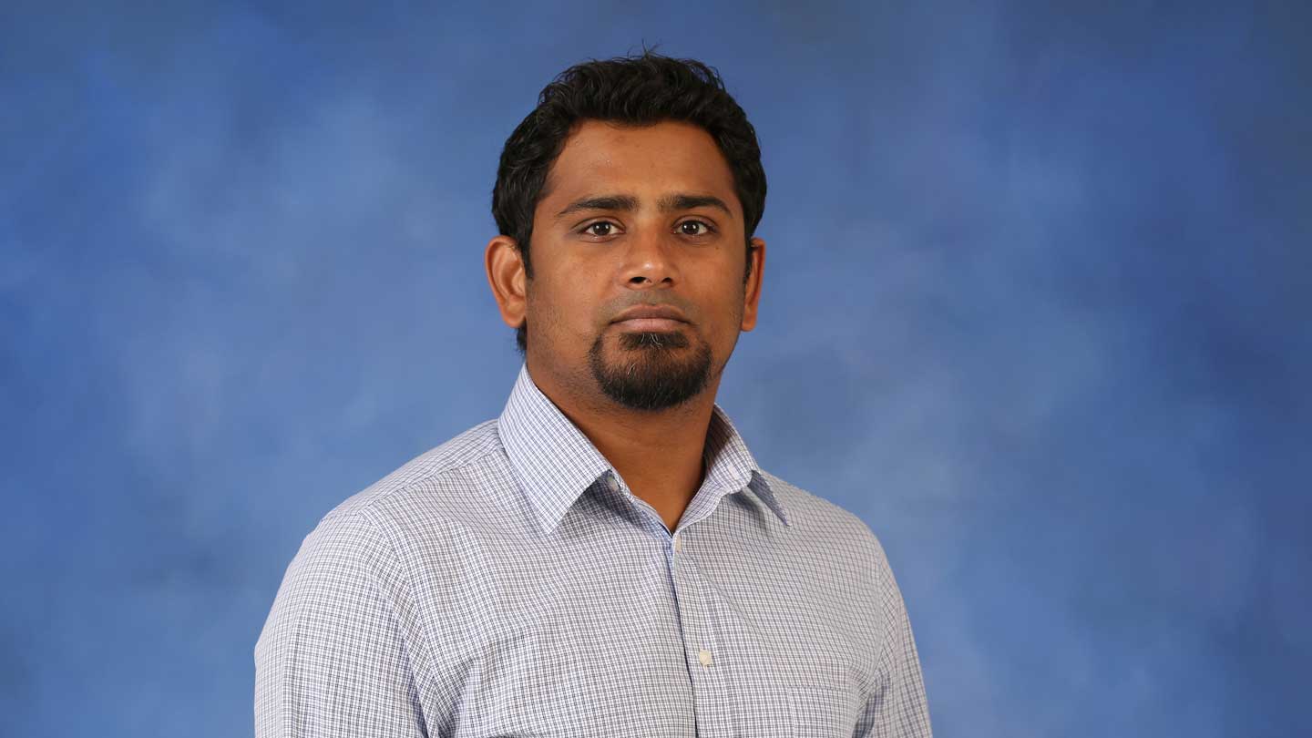 Dr. Hanumanthrao “Rao” Kannan, an assistant professor at The University of Alabama in Huntsville.