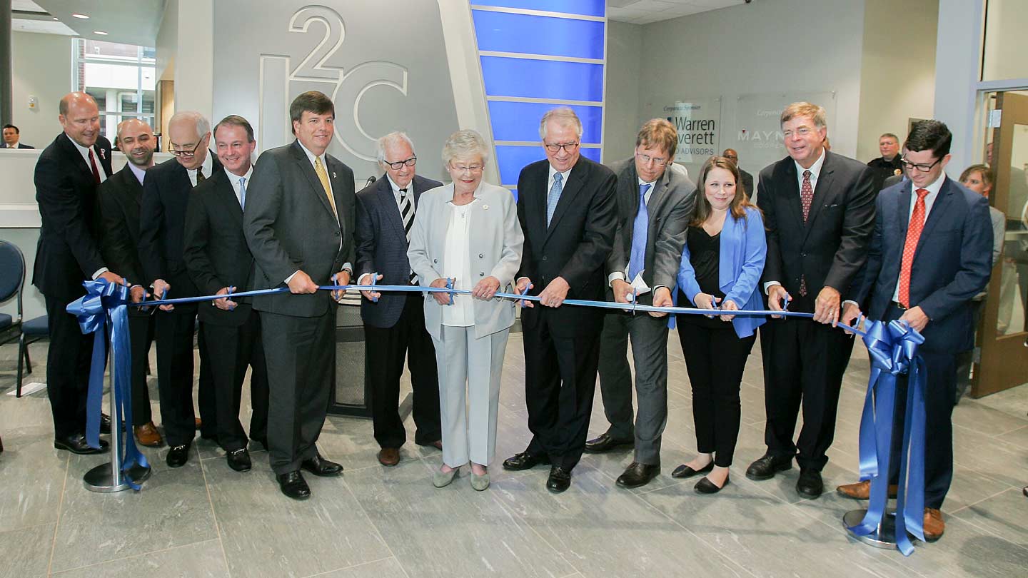 Gov. Kay Ivey leads ribbon-cutting ceremony for Invention to Innovation Center at UAH