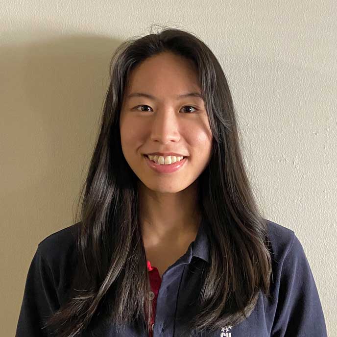 Kokoro Hosogi, a UAH physics major and a student specialist with Dr. Ming Sun’s group.