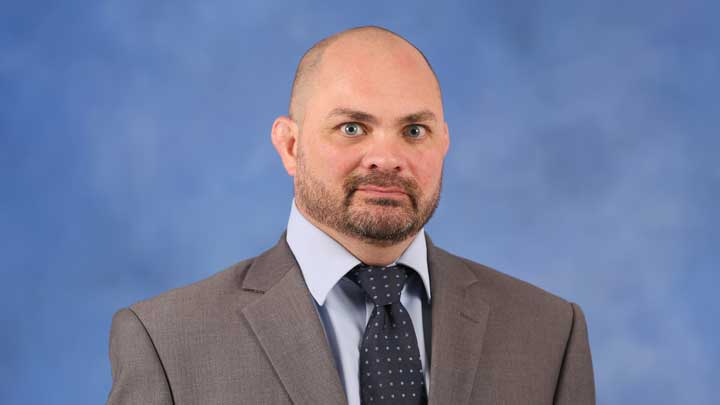 Dr. Nicholas Loyd, UAH clinical assistant professor of industrial and systems engineering and engineering management.