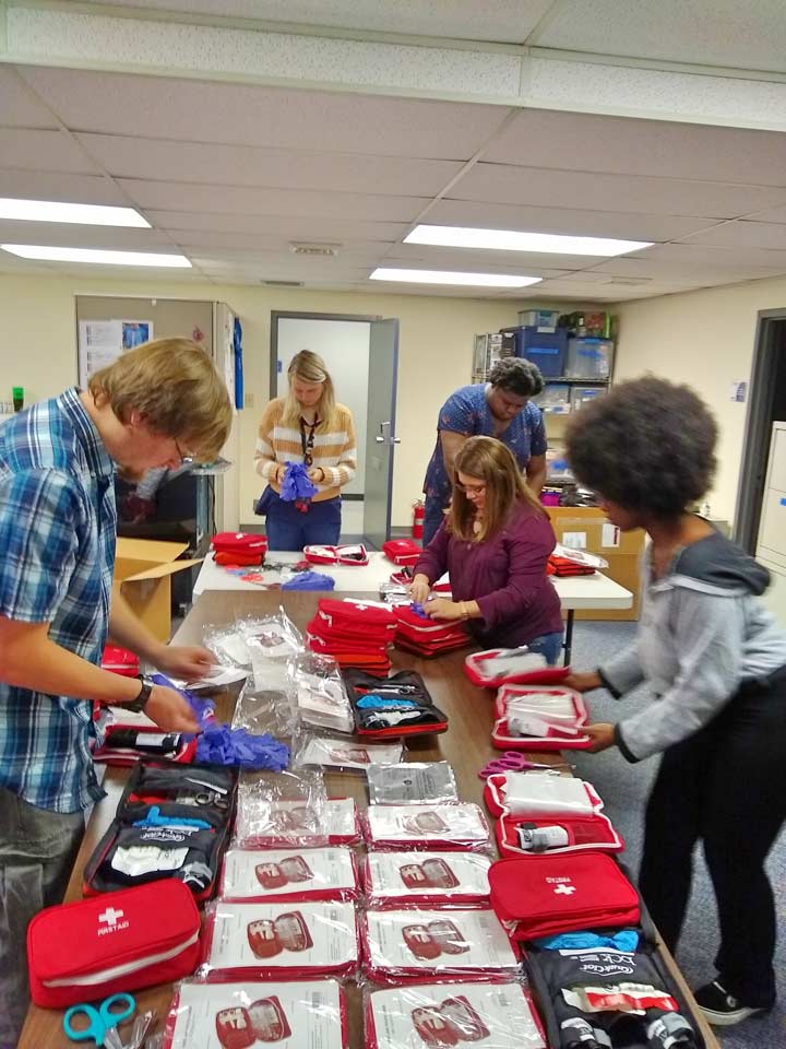 SMAP packing "Stop Bleed" kits