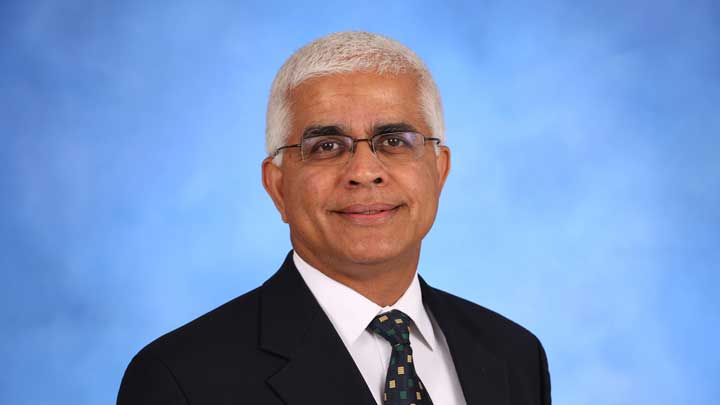 Dr. Shankar Mahalingam, dean of the College of Engineering at The University of Alabama in Huntsville.