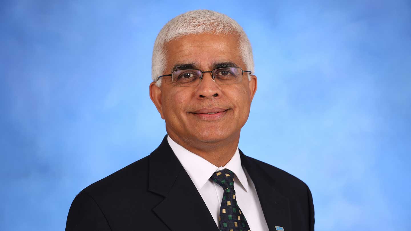 Dr. Shankar Mahalingam, Dean of the UAH College of Engineering and Distinguished Professor of Mechanical and Aerospace Engineering.