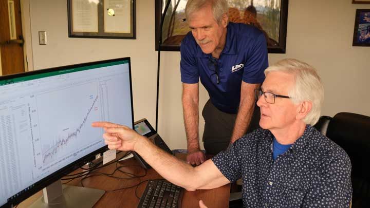 UAH’s Dr. John Christy reviews climate model data with Dr. Roy W. Spencer.