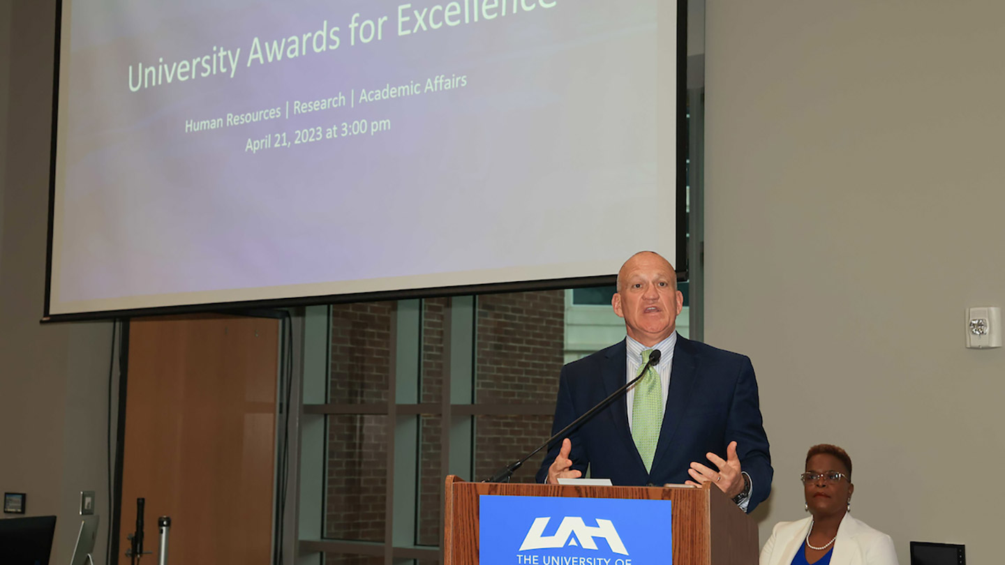 UAH President Dr. Charles Karr