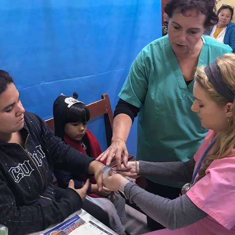 Nursing students at work photo 3