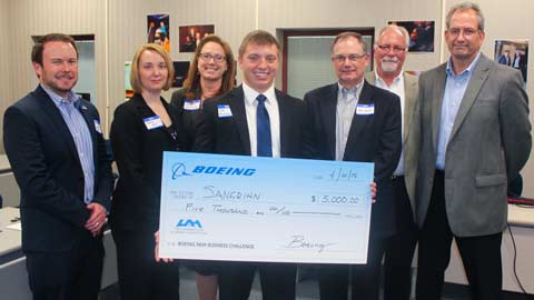 UAH students awarded $10,000 in scholarships at 3rd annual Boeing New Business Challenge ?>