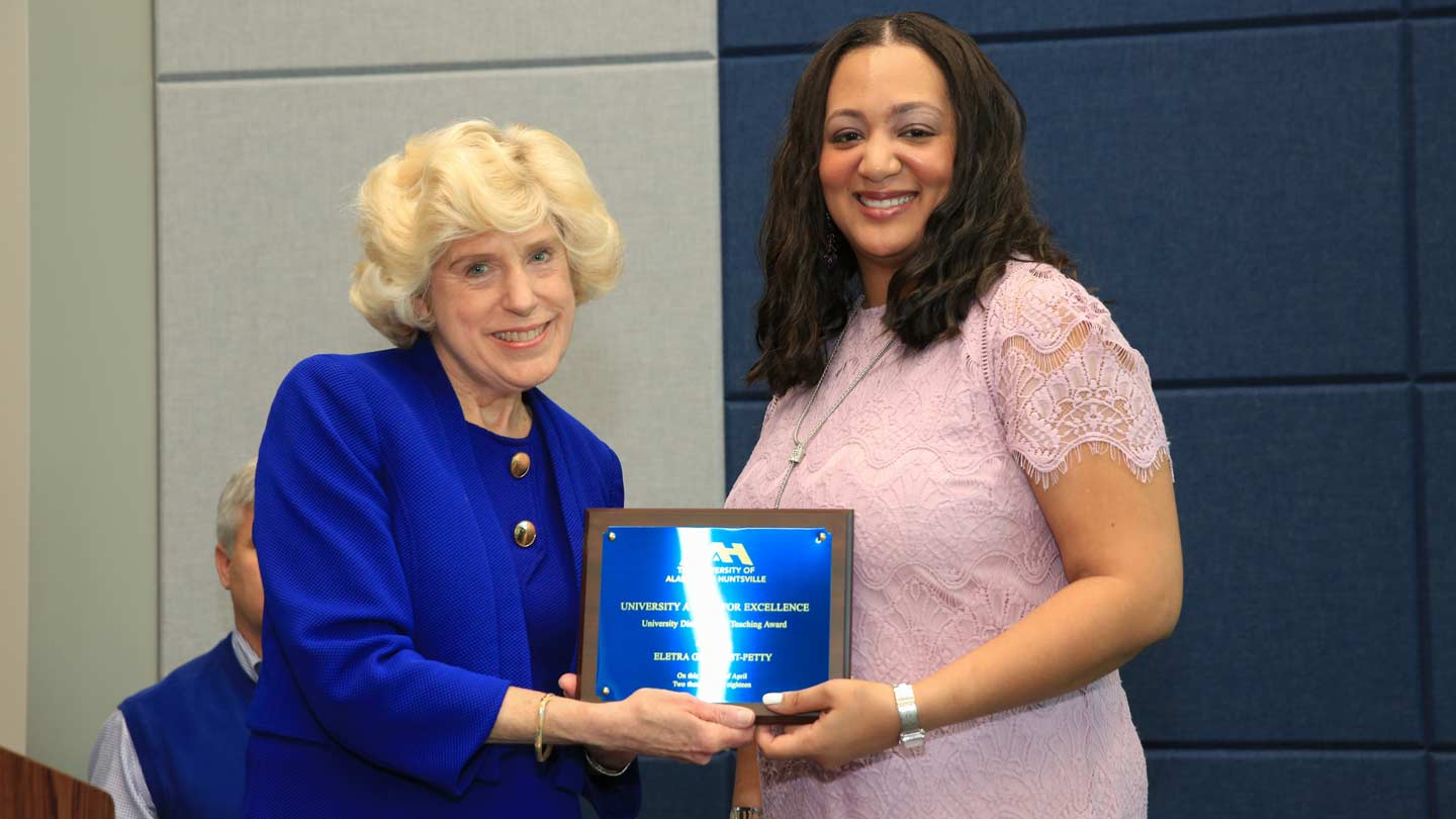 Dr. Christine Curtis and Dr. Eletra Gilchrist-Petty