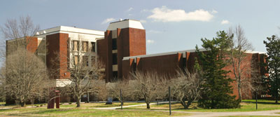 Exterior of present-day Roberts Hall. Photo by Michael Mercier