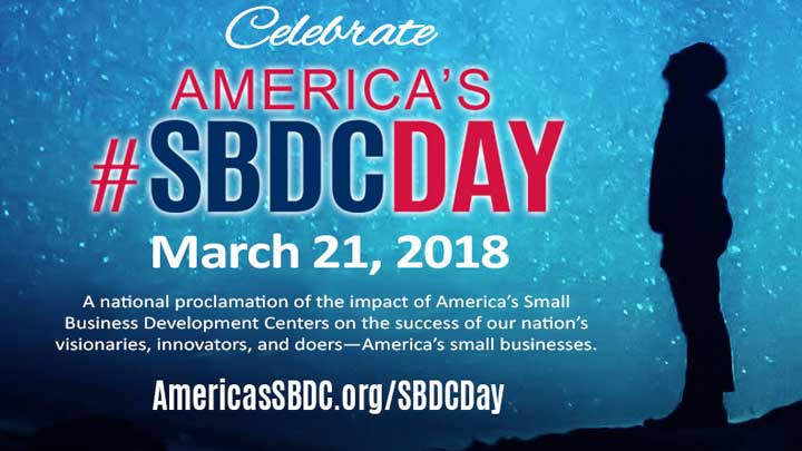 Celebrate America's SBDC Day March 21, 2018