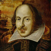 Illustration of William Shakespeare