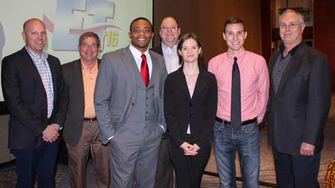 UAH engineering students take first place in aluminum extrusion design competition