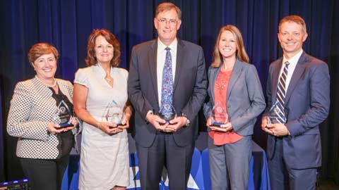 UAH Honors Five With Alumni of Achievement Award