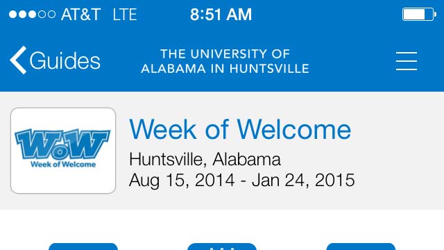UAH debuts new and improved campus life app