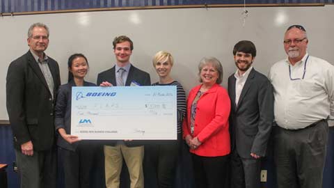 Boeing New Business Challenge awards $13,000 in scholarships to UAH students