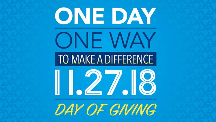 Save the date! UAH’s fifth annual Day of Giving is Tuesday, Nov. 27 