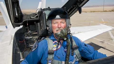 NASA astronaut Robert 