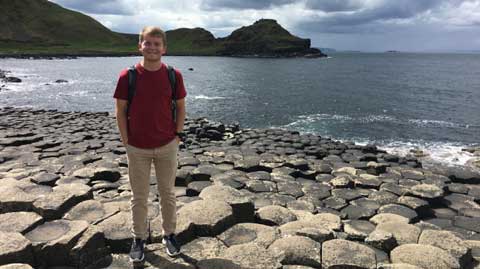 UAH Honors College student Kramer Crider tours Dublin’s Silicon Docks ?>