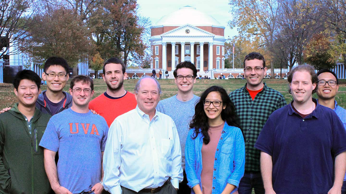 Dr. Robert Davis & members of Davis Catalysis Laboratory Group