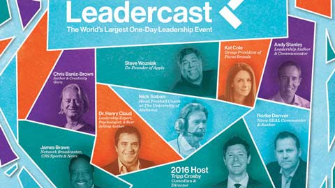Leadercast one-day conference to be simulcast on the UAH Campus, May 6