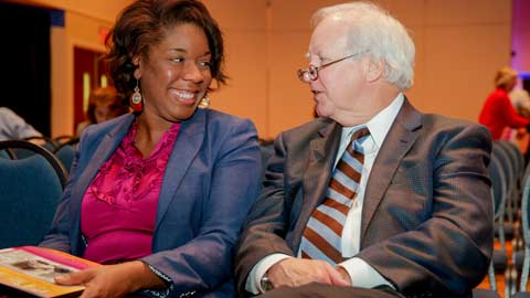 UAH alumna, and SPLC attorney Latasha McCrary gave the annual Martin L. King Jr., keynote address on Jan 14.