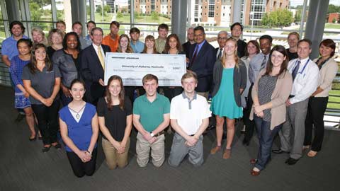 Northrop Grumman mentorship program for UAH students promotes careers in STEM