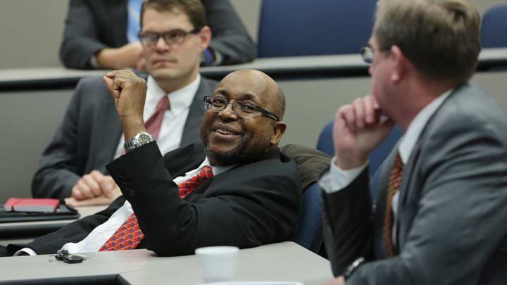 Cyber leaders brief NIST head on capabilities at UAH-hosted event