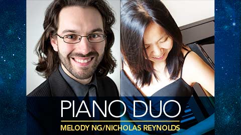 Award-winning pianists join forces on March 18 for UAH’s Constellation Concert Series 