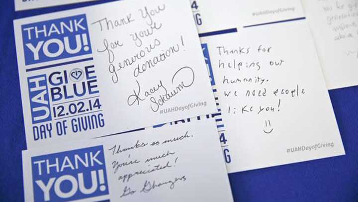 UAH tallies up total for first-ever Day of Giving