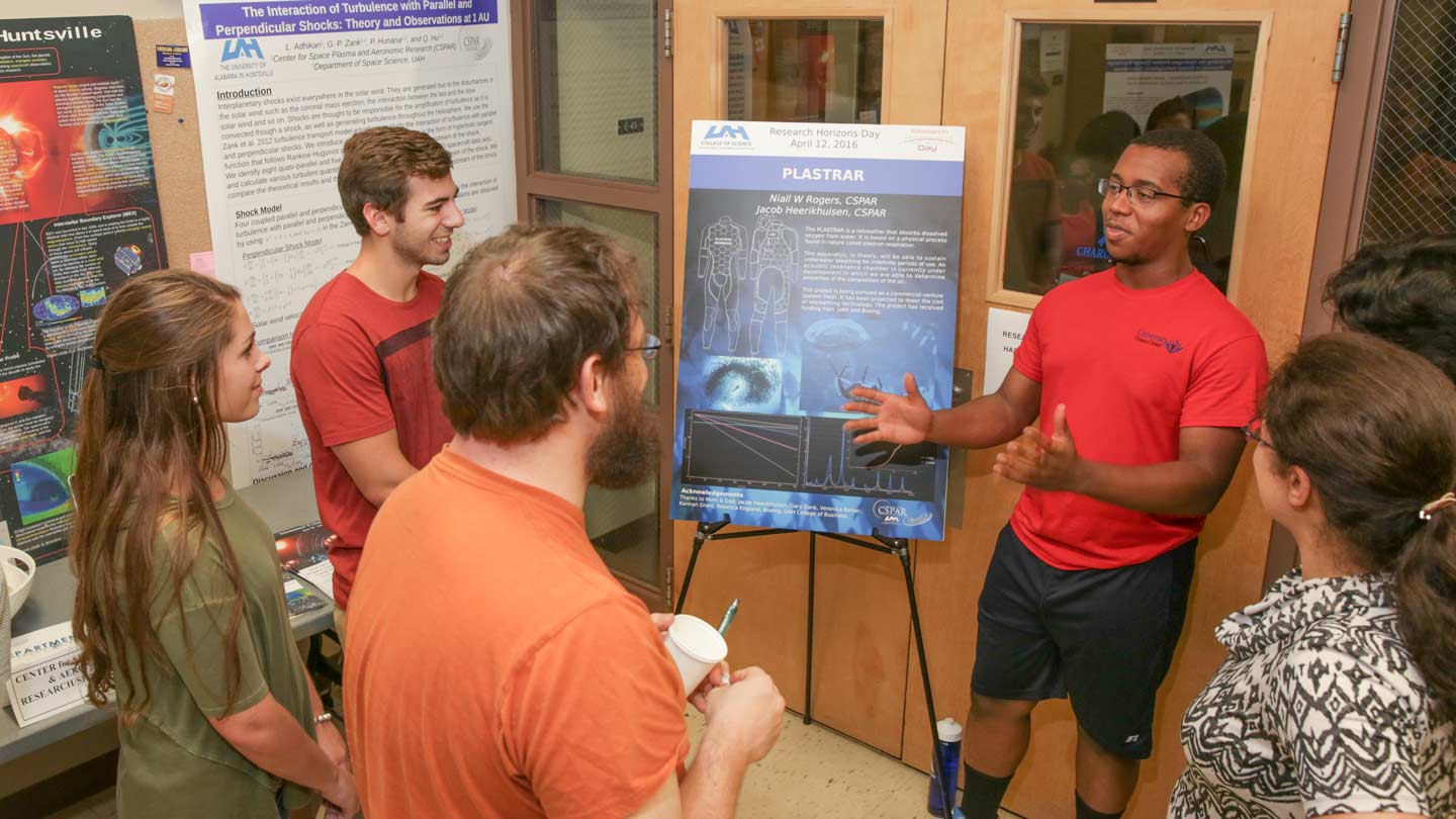 Students at a previous Open House