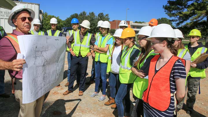 Civil Engineering Class Visit