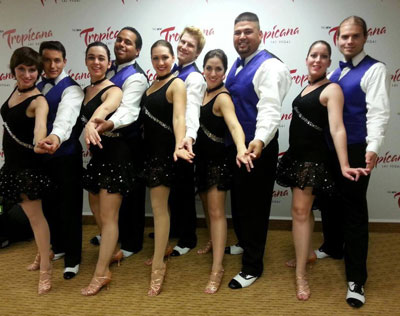 Members of the UAH Salsa Club who performed at the Las Vegas Salsa Congress.