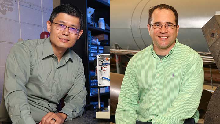 Dr. Gabe Xu and Dr. Jason Cassibry