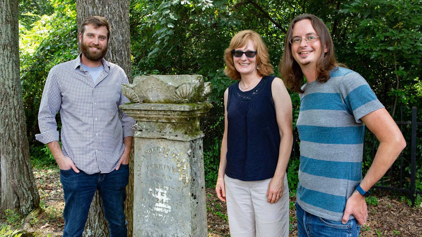 Drew Adan, Christine Sears, and Vaughn Bocchino