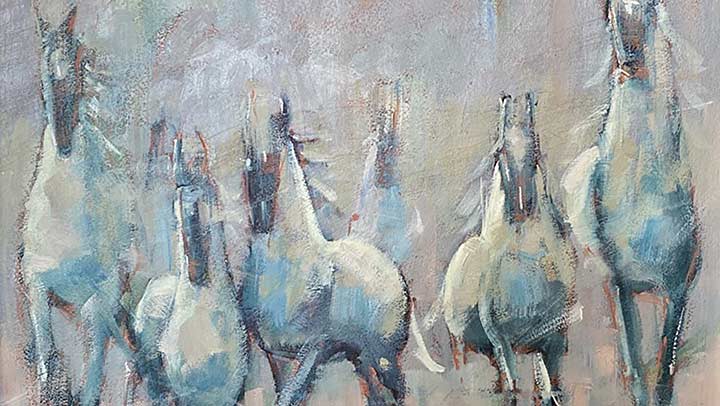 Moon Horses by Jennifer Stottle Taylor.