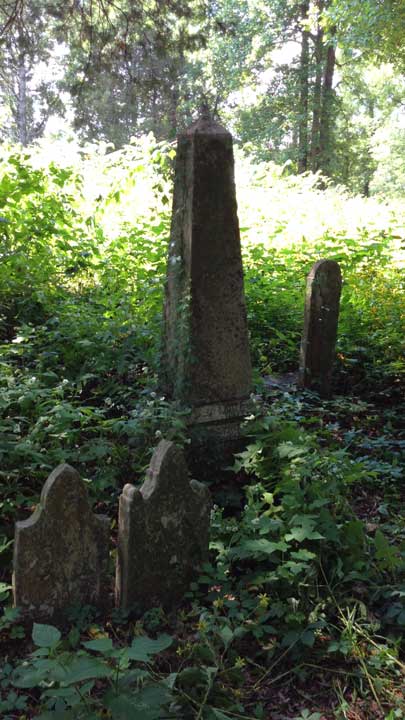 Markers Near Center of CemetaryVert