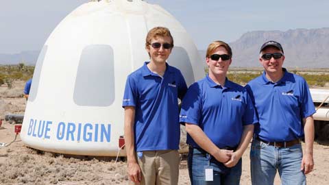 Blue Origin internship experience 