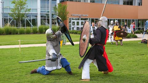 UAH’s Medieval Combat and Culture Group invites students to step back in time