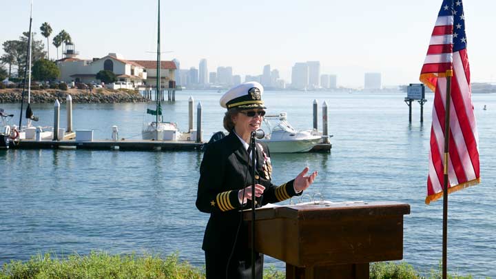 Dr. Kathy Hawk speaking