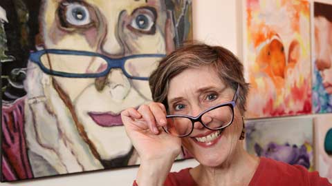 Marylyn Coffey, long-time UAH arts assistant, retires