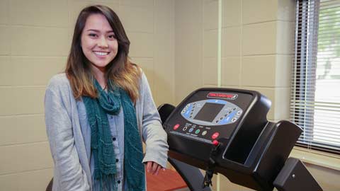 UAH student will be among the first to graduate with new kinesiology degree