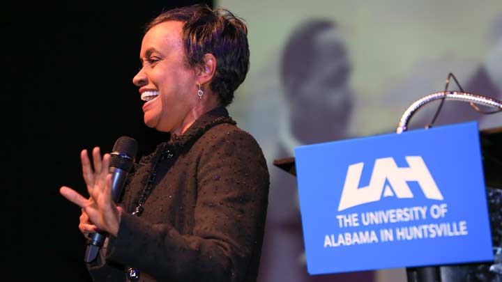 Judge Glenda Hatchett delivered the Dr. Martin Luther King, Jr, commemoration address 2017