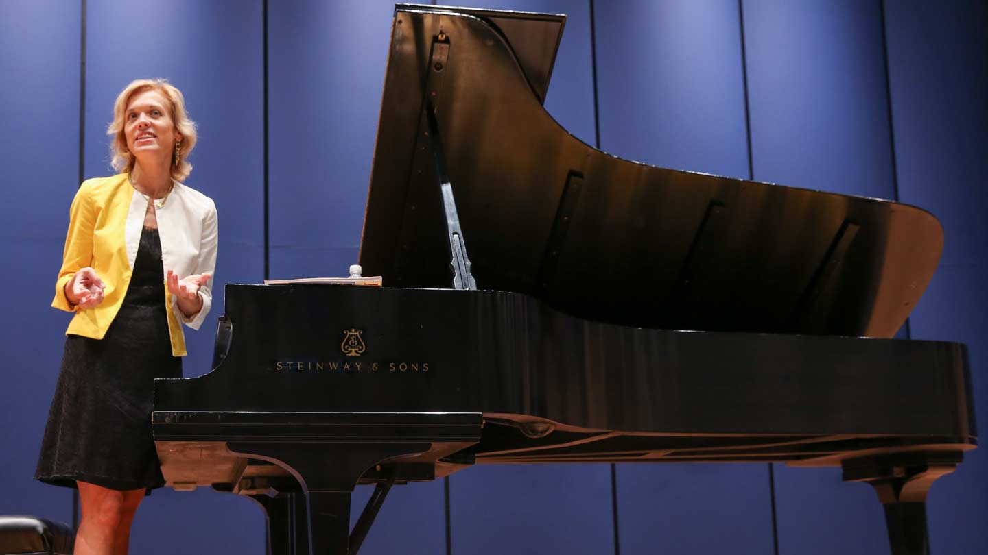 World-famous pianist Olga Kern