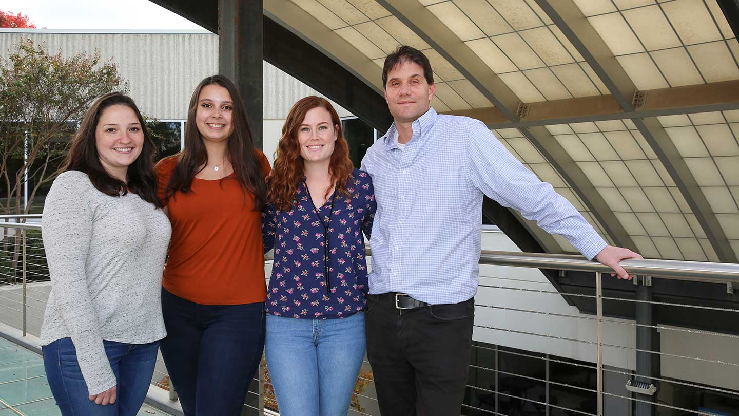 Psychology graduate students group photo