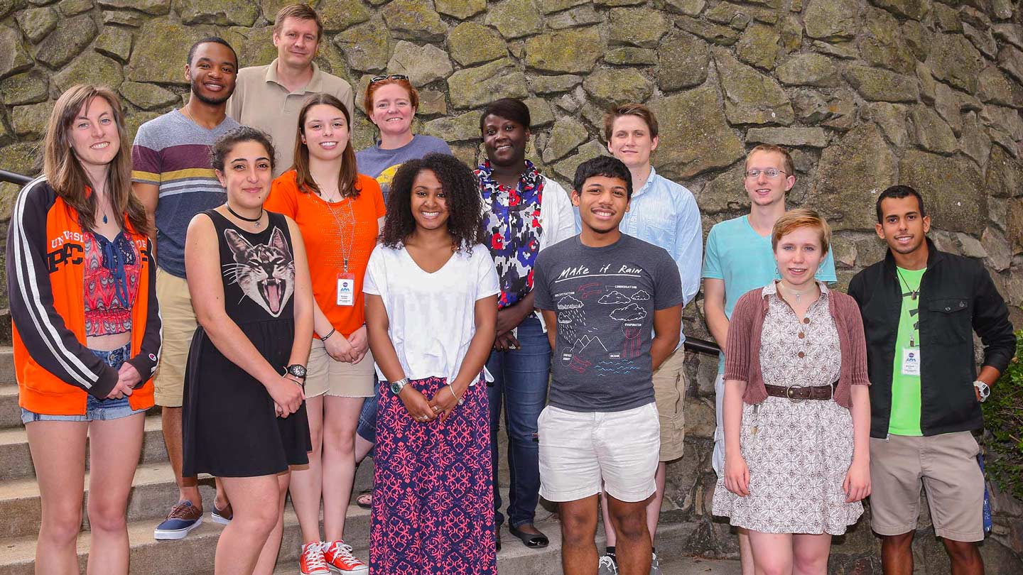 Heliophysics Research Experience for Undergraduates (REU) program participants