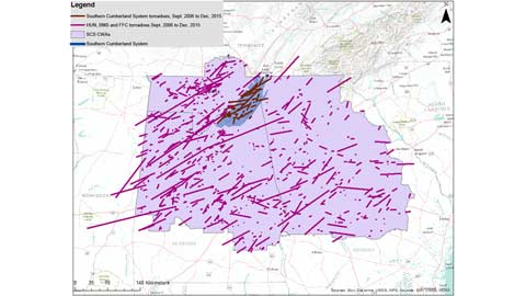 UAH seeks science behind Sand Mountain tornadoes